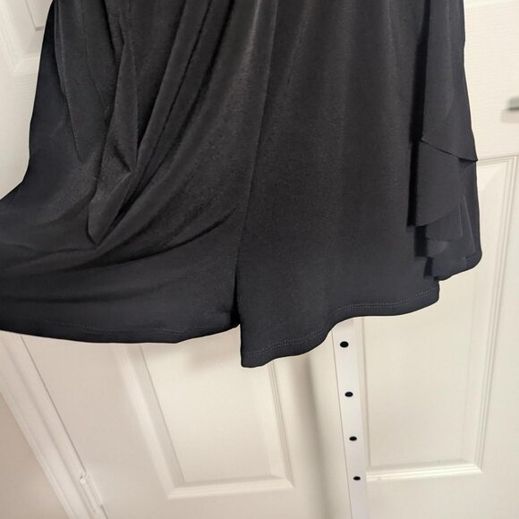 Topshop Black Spaghetti Strap Romper Playsuit- Size 2 - Picture 3 of 5